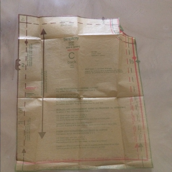 Vintage 1977 Simplicity 8430 Child’s Top Pattern - Picture 9 of 10